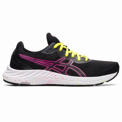 Női Asics Gel-Excite 8 Futócipő AS8065294 Fekete/Rózsaszín